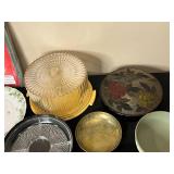 Assorted Decorative Plates, Bowls, and Serving Pieces Lot