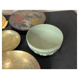 Assorted Decorative Plates, Bowls, and Serving Pieces Lot