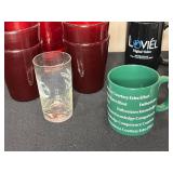 Collection of Various Mugs and Glasses