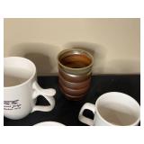 Collection of Various Mugs and Glasses