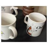 Collection of Various Mugs and Glasses