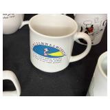 Collection of Various Mugs and Glasses