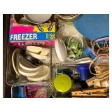 Assorted Kitchen and Office Supplies Lot - "Junk Drawer"
