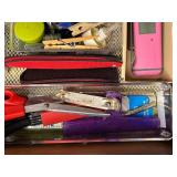 Assorted Kitchen and Office Supplies Lot - "Junk Drawer"