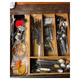 Lot of Assorted Kitchen Utensils and Flatware