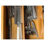 Lot of Assorted Kitchen Utensils and Flatware