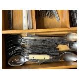 Lot of Assorted Kitchen Utensils and Flatware