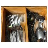 Lot of Assorted Kitchen Utensils and Flatware