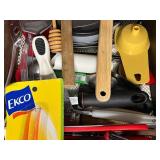 Lot of Various Kitchen Utensils