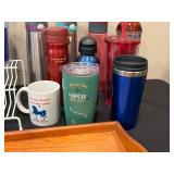 Assorted Kitchenware Lot - Bottles, Jars, Containers, and More