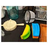 Assorted Kitchenware Lot - Bottles, Jars, Containers, and More