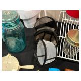 Assorted Kitchenware Lot - Bottles, Jars, Containers, and More