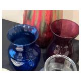 Collection of Antique and Modern Vases with Decorative Bowl and Teapot