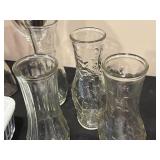 Collection of Antique and Modern Vases with Decorative Bowl and Teapot