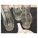 Collection of Antique and Modern Vases with Decorative Bowl and Teapot