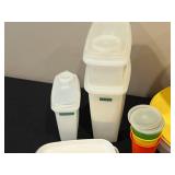 Lot of Various Plastic Storage Containers with Lids