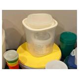 Lot of Various Plastic Storage Containers with Lids