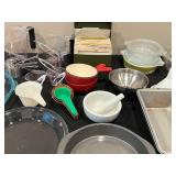 Large Lot of Various Kitchen Supplies and Bakeware