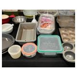 Large Lot of Various Kitchen Supplies and Bakeware