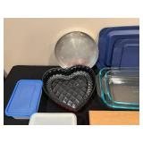 Assorted Kitchen Items and Bakeware Lot