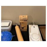 Assorted Kitchen Items and Bakeware Lot