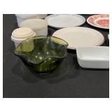 Assorted Lot of Dishes, Bowls, and Glassware