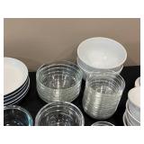 Assorted Lot of Dishes, Bowls, and Glassware