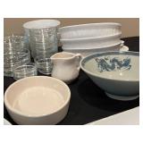 Assorted Lot of Dishes, Bowls, and Glassware