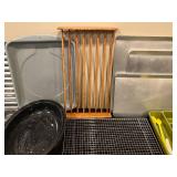 Assorted Kitchenware Lot - Baking Sheets, Utensils, and More