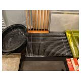 Assorted Kitchenware Lot - Baking Sheets, Utensils, and More