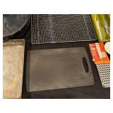 Assorted Kitchenware Lot - Baking Sheets, Utensils, and More