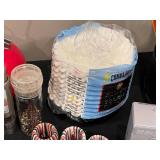 Assorted Kitchen Items Lot with Utensils, Teapot, and Pan