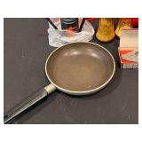 Assorted Kitchen Items Lot with Utensils, Teapot, and Pan