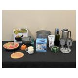Assorted Kitchenware and Home Items Lot