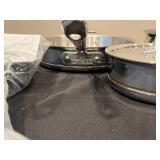 Lot of All-Clad, Pampered Chef, and Kirkland Signature Cookware