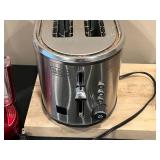 Kitchen Appliance Lot - Toaster, Cooker, Food Processor, and Dutch Oven