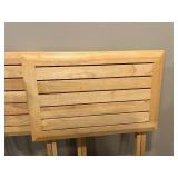 Lot of 3 Metal Wire Shelving Unit & Wooden Folding Tables