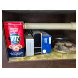Mixed Lot of Household Items - Ritz Tin, Vintage Pepsi Tray, Cristal d
