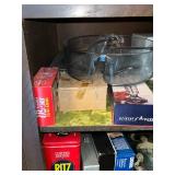 Mixed Lot of Household Items - Ritz Tin, Vintage Pepsi Tray, Cristal d