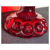 Collection of Vintage Ruby Red Glassware