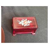 Collection of Vintage Ruby Red Glassware