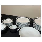 Mikasa Pivotal Onyx Dinnerware Set