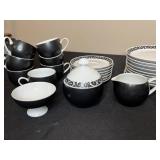 Mikasa Pivotal Onyx Dinnerware Set