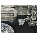 Lot of Swarovski Crystal mouse figurine, Household Glassware & Brass Tone Bell