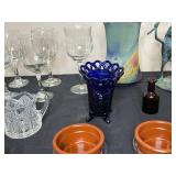 Assorted Glassware and Decorative Items Collection