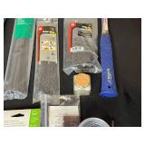 Assorted Tools and Hardware Lot
