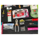 Assorted Tools and Hardware Lot