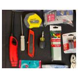 Assorted Tools and Hardware Lot