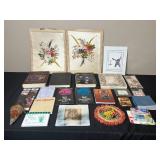 Mixed Lot of Books, Artwork, and Miscellaneous Items