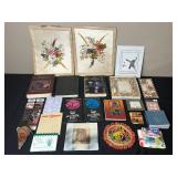Mixed Lot of Books, Artwork, and Miscellaneous Items